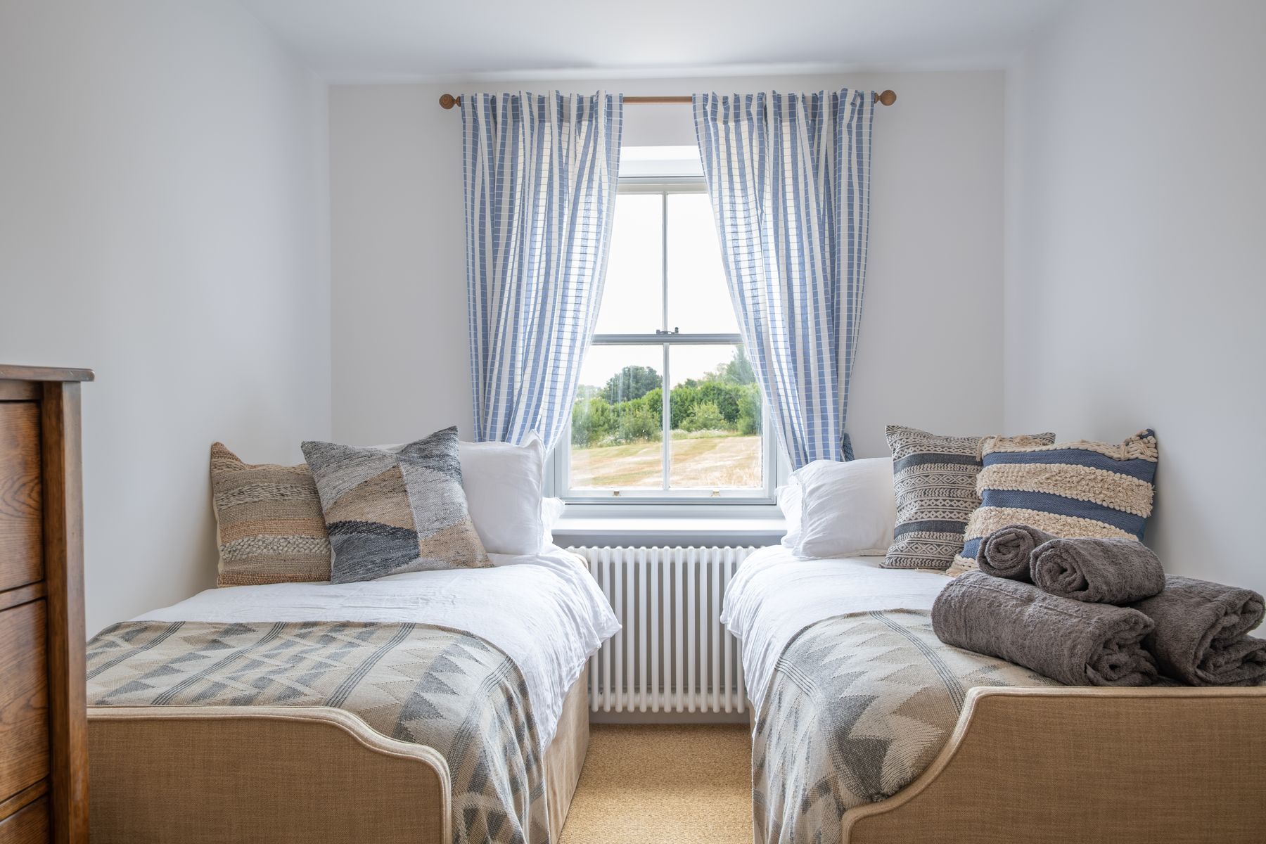 The twin room
